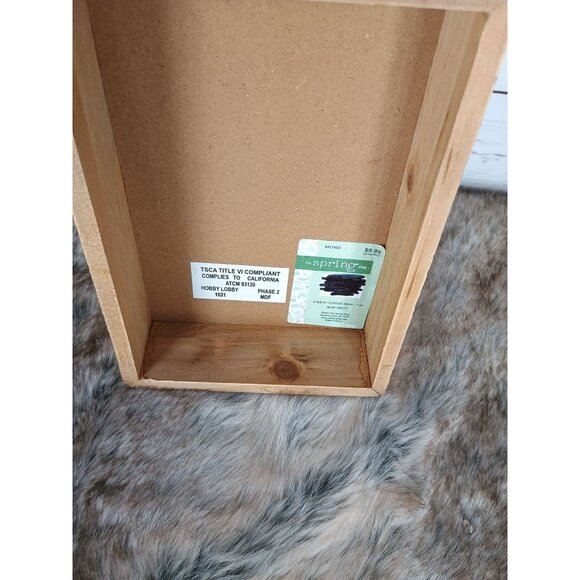 Gnomes Welcome People Tolerated Wooden Box Sign Decorative Home Decor Wall Or Ta - Picture 3 of 4